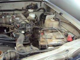 1990 DODGE D-50, 2.4L 5SPEED 2WD, COLOR GOLD, STK 153696
